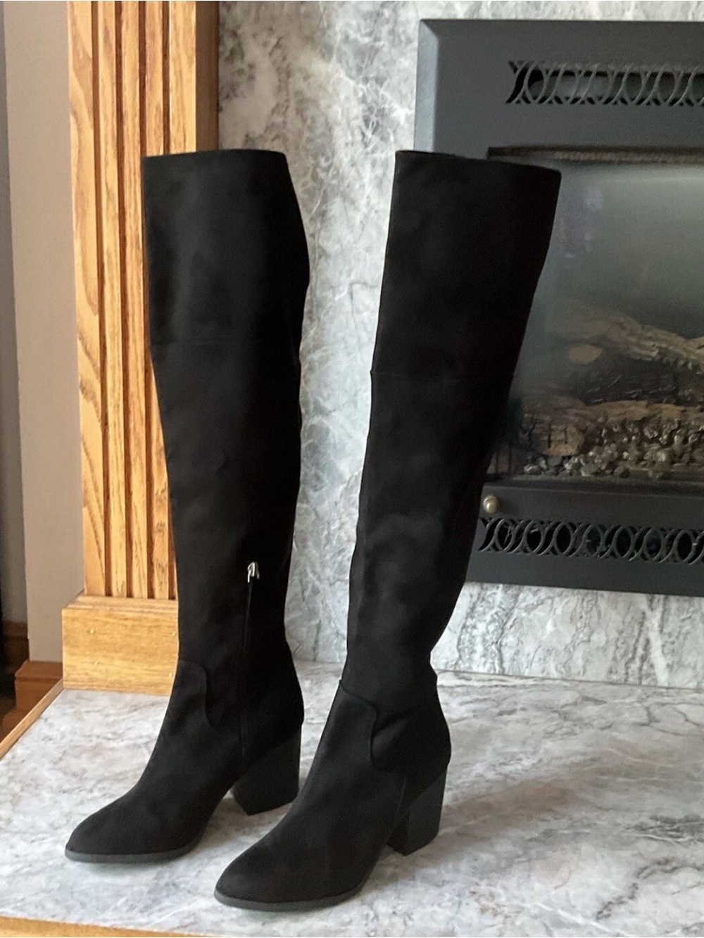 BP. by NORDSTROM Thigh High Suede Boots - Size 8